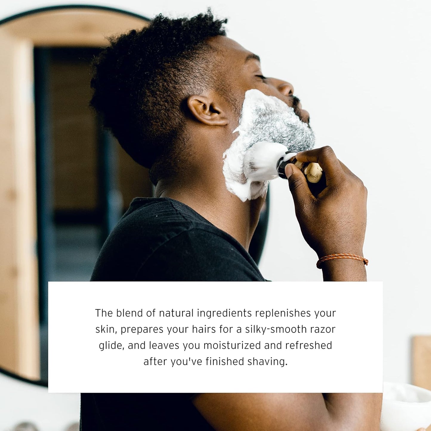 SUPPLY Ultra Lather Shaving Cream Fragrance Free - Hypoallergenic Formula for Men - 3.4 Oz Jar - Naturally Soothes and Protects, Guards Against Razor Burn and Irritation