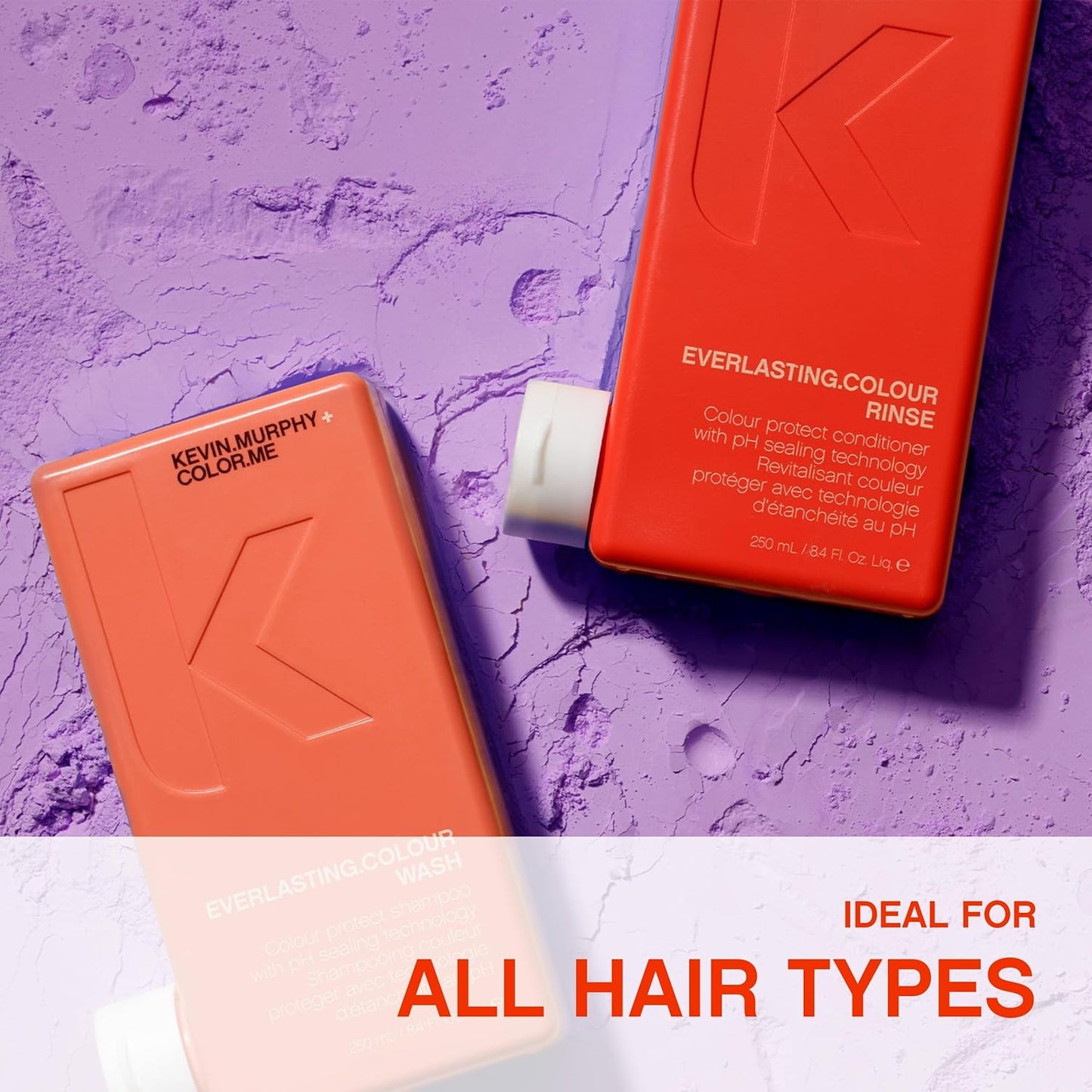 KEVIN.MURPHY EVERLASTING.COLOUR RINSE - Hair Colour Conditioner - Colour Protect Hair Care - pH Balanced Conditioner - Sulphate Free - 1 L / 33.8 fl oz