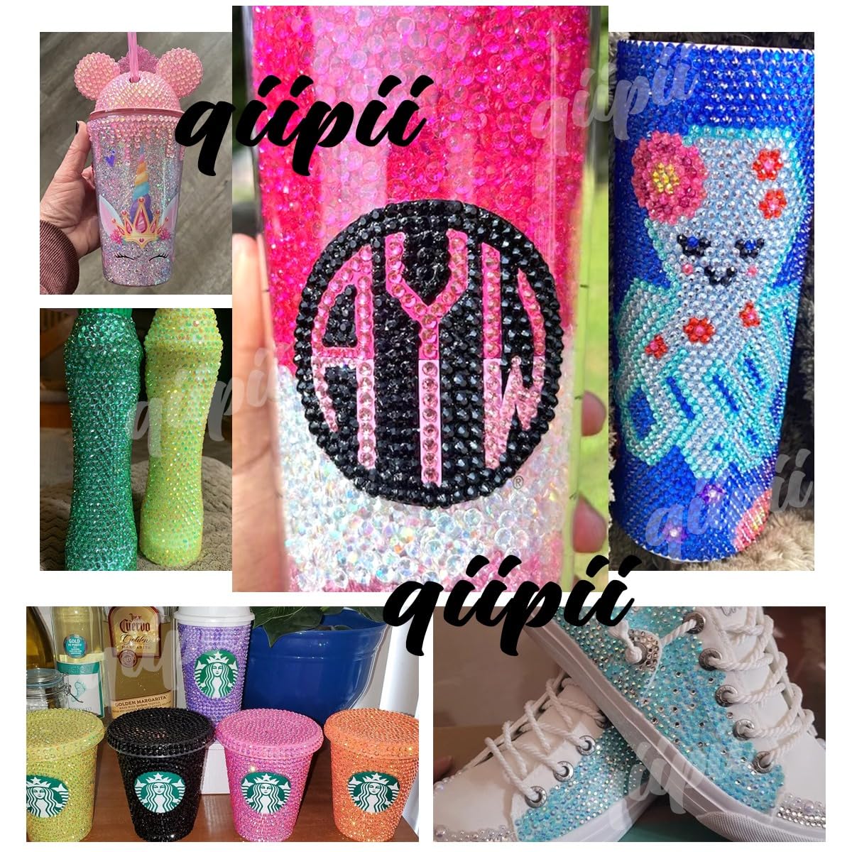 Aquamarine Green AB Resin Rhinestones for Crafting 3mm 4mm 5mm Flatback Jelly Stones Bulk SS10 SS16 SS20 Diamonds Charms for Nails Face Eyes Makeup Tumblers Bottles DIY Crafts Clothes Shoes