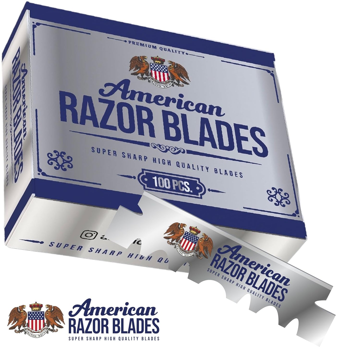 American Razor Blades from The Shave Factory - Single Edge Razor Blades (1)