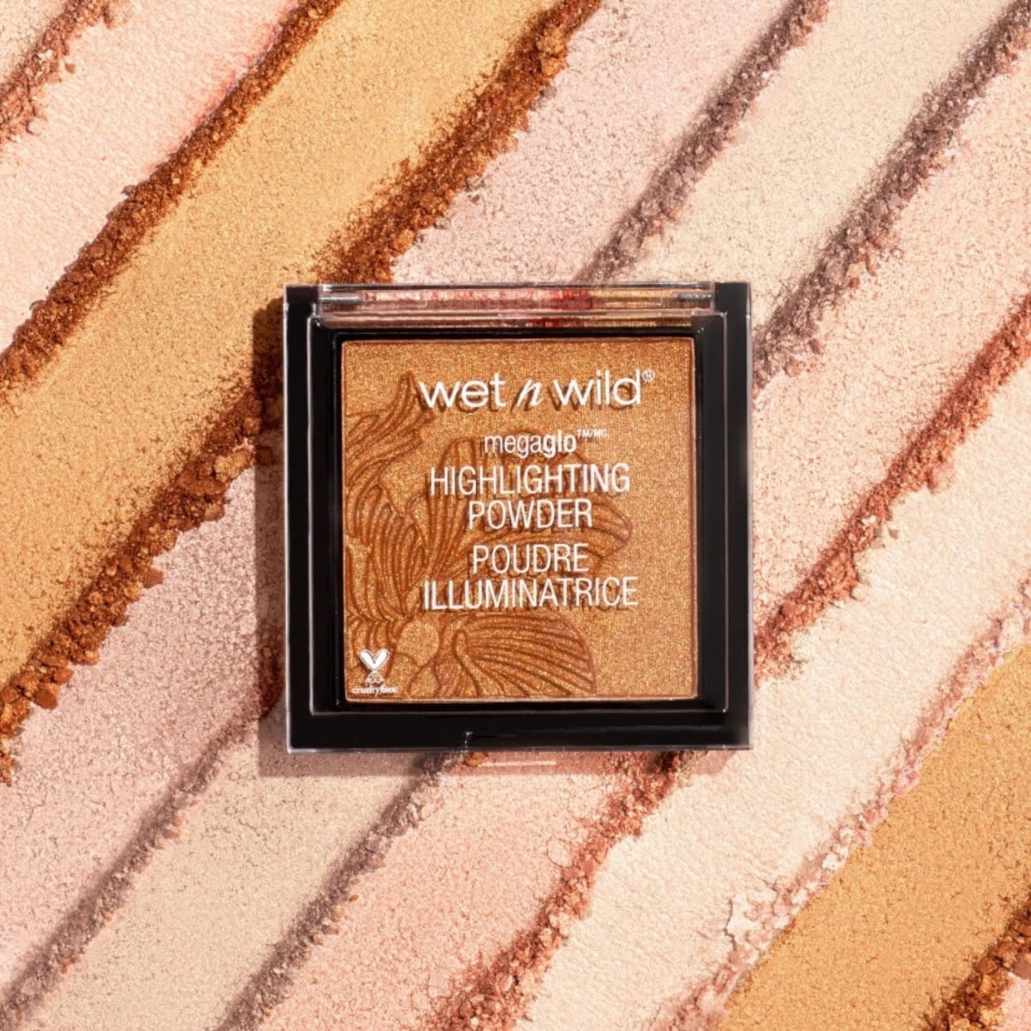 wet n wild MegaGlo Highlighting Powder Warm Gold Golden Flower Crown