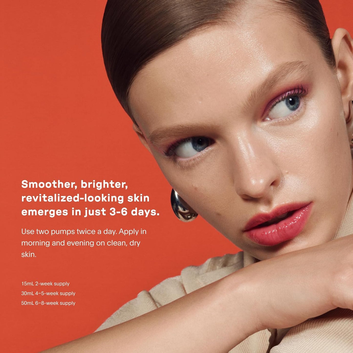 U Beauty Resurfacing Compound Serum - Renew & Illuminate Face Serum - Advanced 8-in-1 Formula with Vitamin C, Retinol, Hyaluronic Acid, & Peptides - Targets Fine Lines, Pores 0.5 fl oz