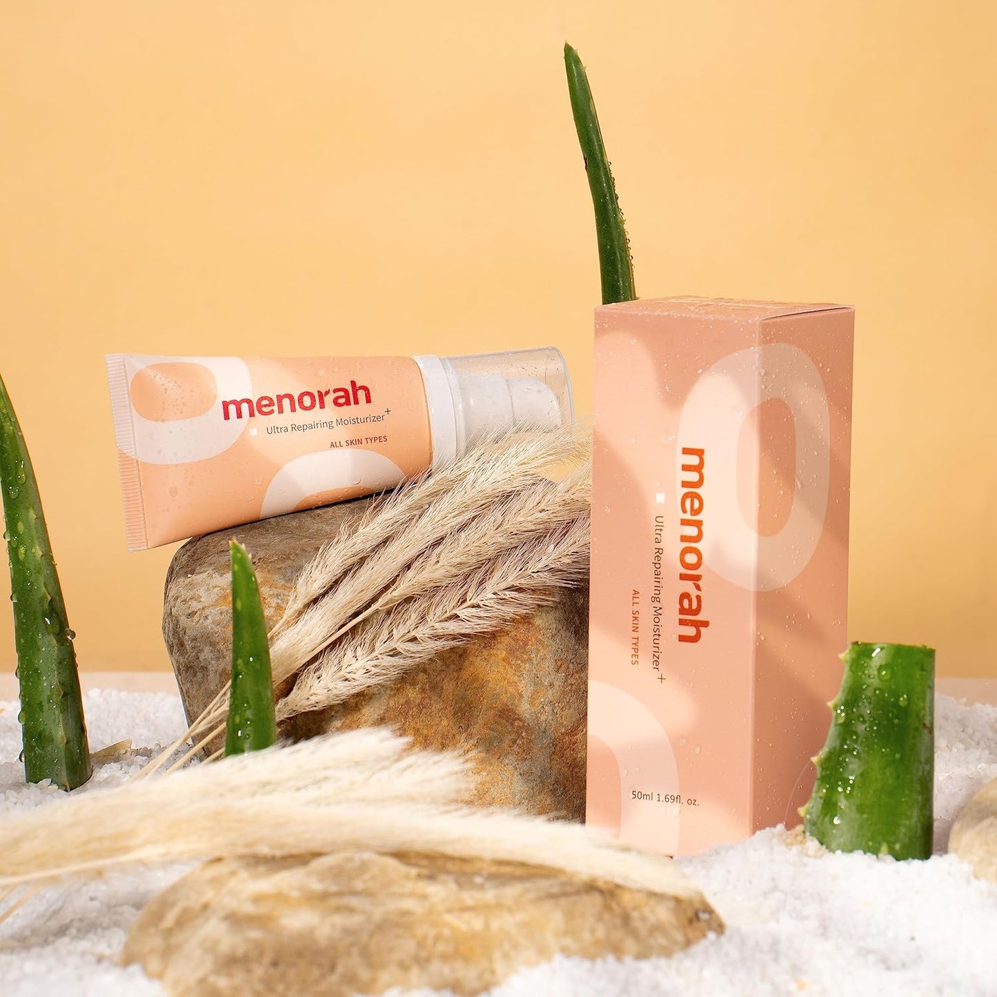 Menorah Ultra Repairing Moisturizer+ for Face & Body – Intense Moisturizing Cream with Vitamin E & Botanical Oils, 12HR Hydration for Dry, Rough, and Uneven Skin