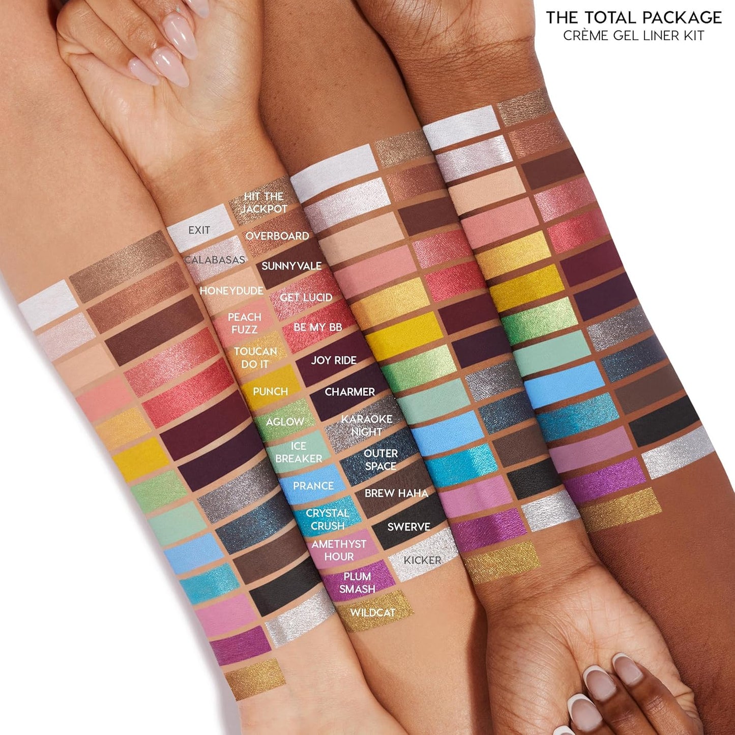 ColourPop BFF Crème Gel Liner - Waterproof Gel Eyeliner Pen with a High-Pigment & Buildable Formula - Colored Eyeliner with 18-Hour Wear - Amethyst (0.01 oz)