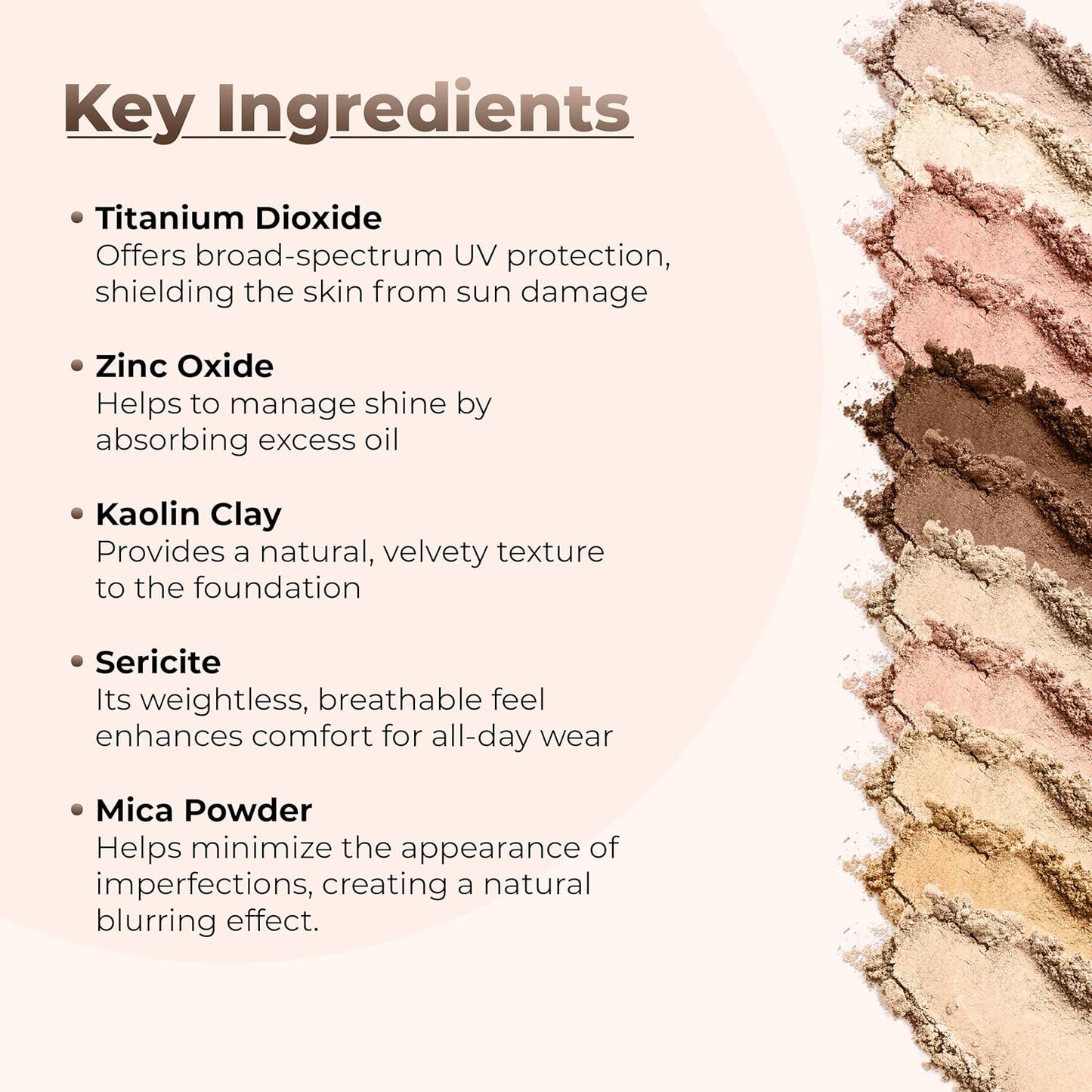 Foundation Powder Refill (Pink Bisque) (1 Ounce Bag) By Sweet Face Minerals, Lightweight Mineral Loose Makeup Powder with SPF 20, Full Coverage Flawless Finish, Talc-free, Cruelty-Free, Refill Pouch
