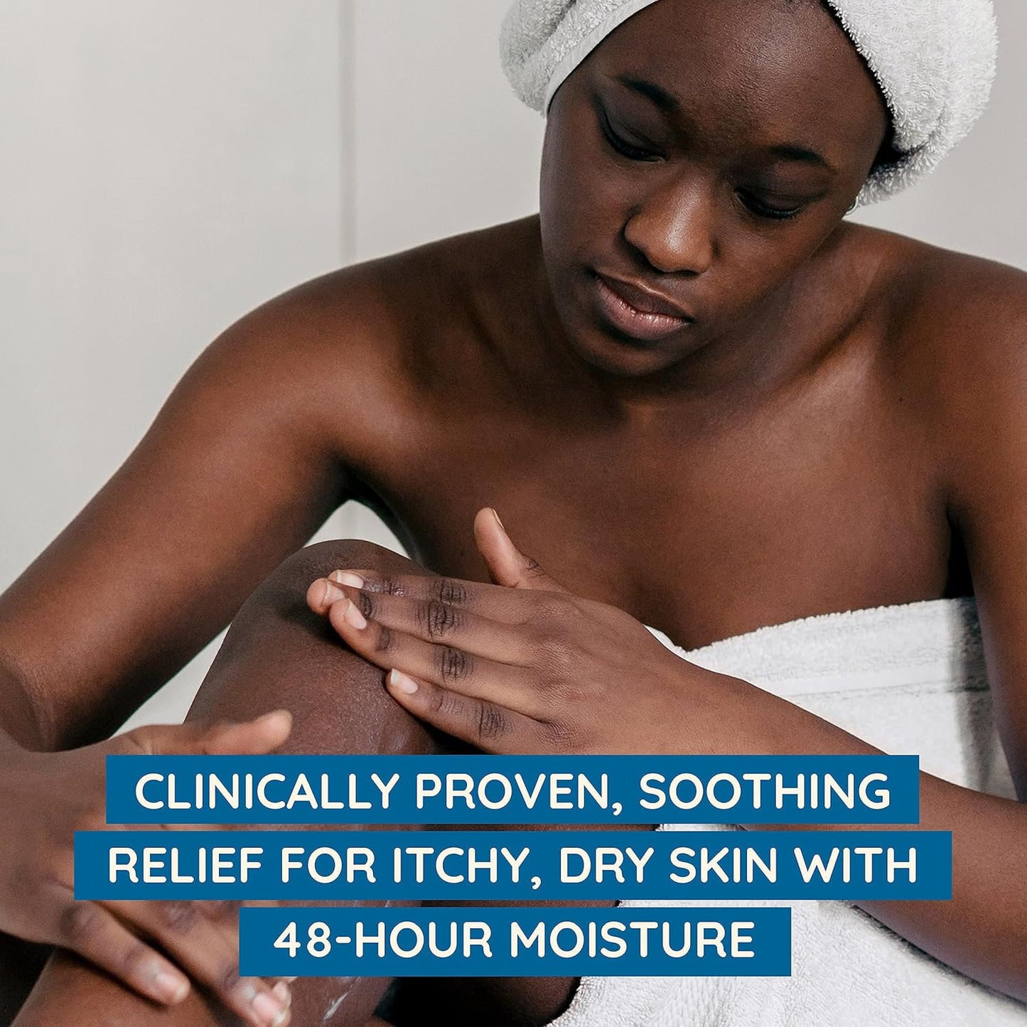 Aveeno Skin Relief Moisturizing Lotion for Very Dry, Itchy Skin with Soothing Triple Oat & Shea Butter Formula, Fragrance Free, 12 Fl. Oz